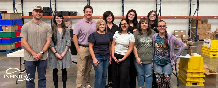 Infinity Product Group Supports Samaritan Community Center with SnackPack Donation