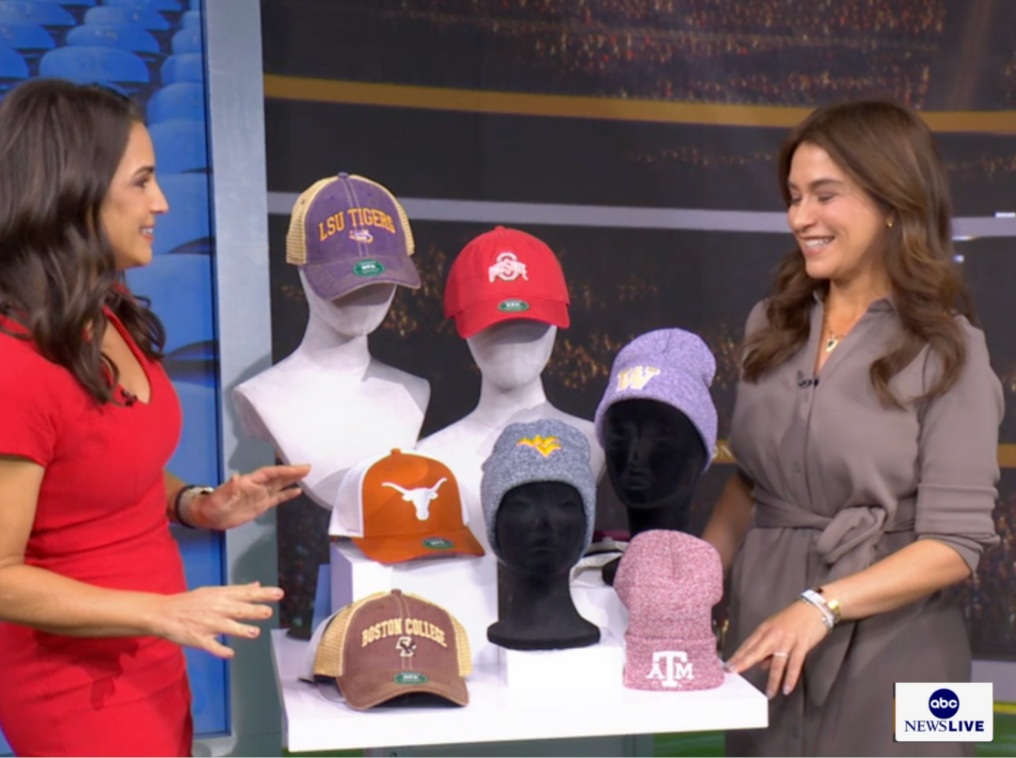 Legacy Headwear Featured on Good Morning America for Football Season