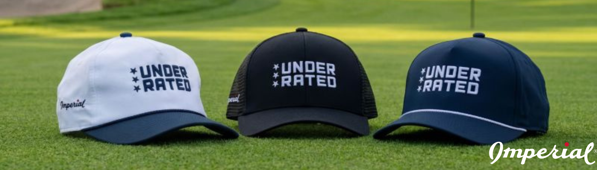 Imperial Named Official Headwear of UNDERRATED Golf Tour