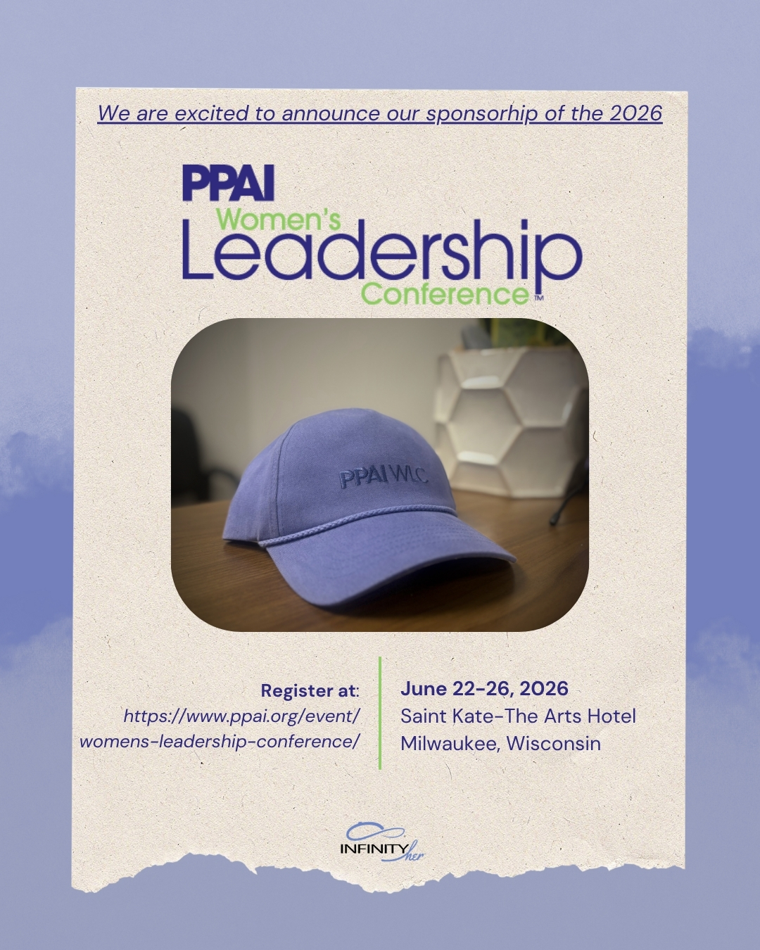Infinity Her Sponsors the 2026 PPAI Women’s Leadership Conference