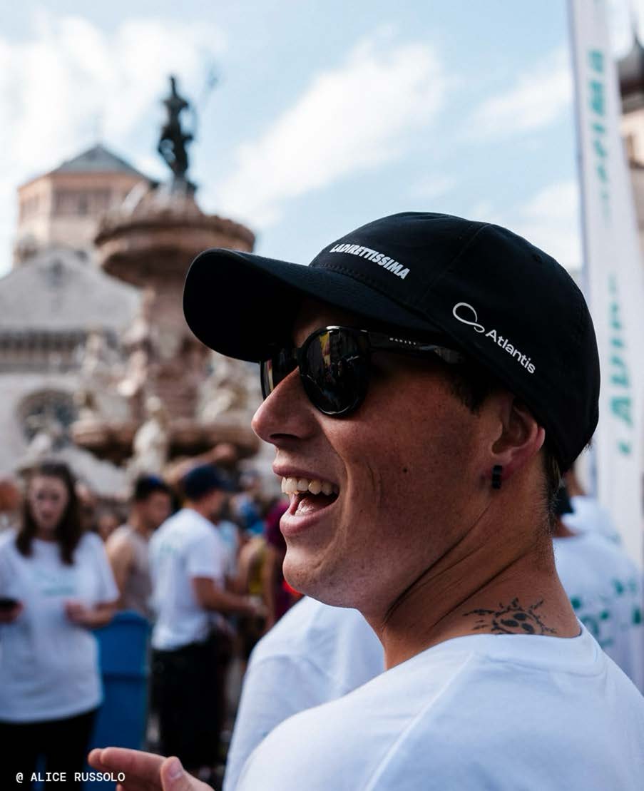 Atlantis x La Direttissima official race cap on Monte Bondone