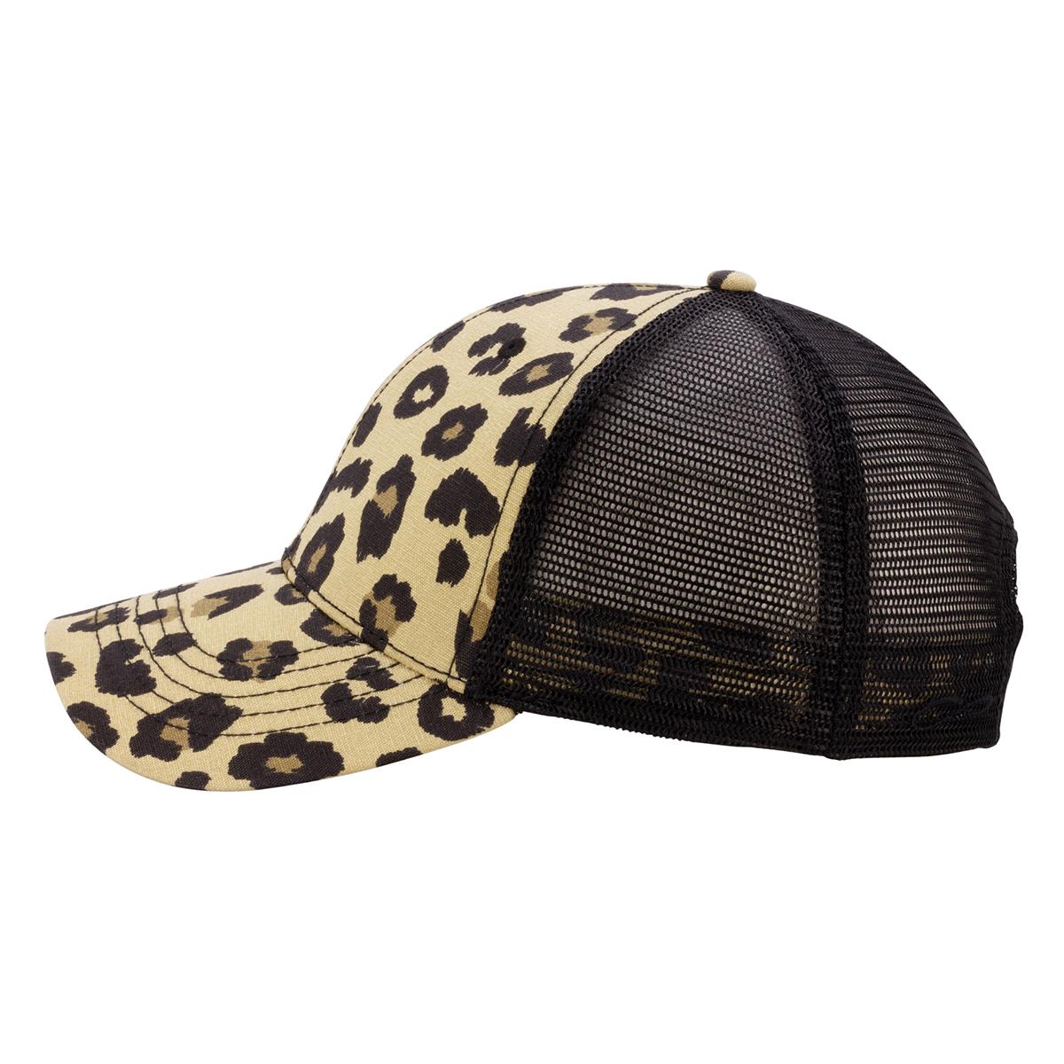 Alternate view of Infinity Her CHARLIE leopard print trucker hat
